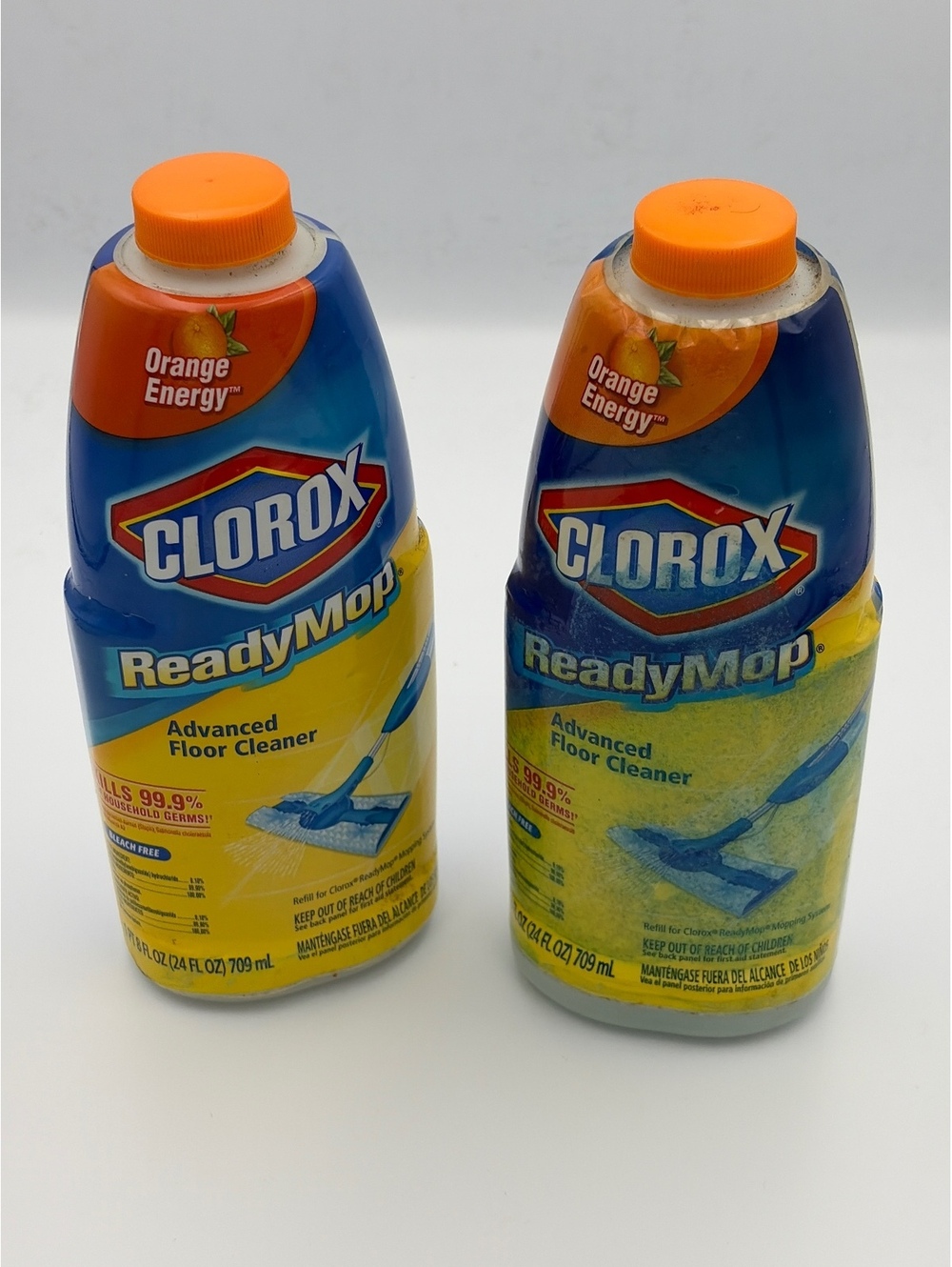 Clorox Ready Mop ( Orange Energy) Advanced Floor Cleaner Refill Bottle 24 oz.